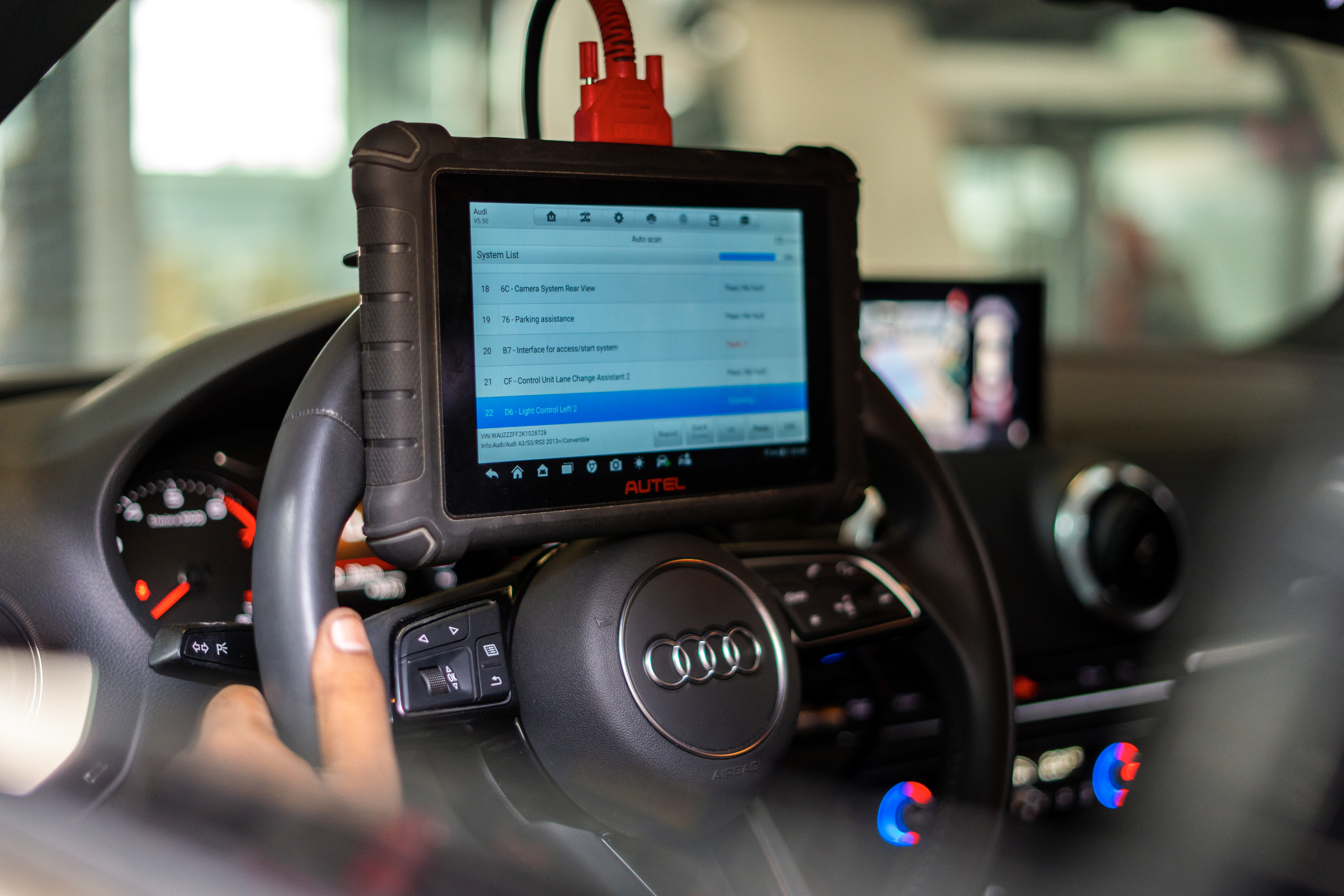 Vehicle inspection for a non-start issue